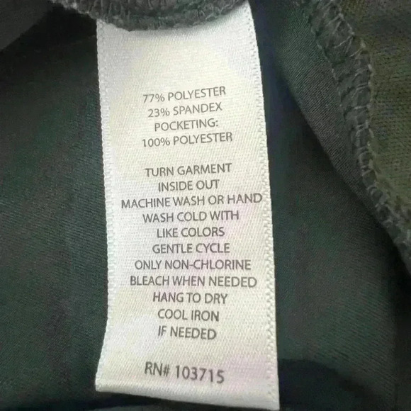 Joie Womens Casual Pants Olive Green Mid Rise Drawstring Pockets - Picture 5 of 6